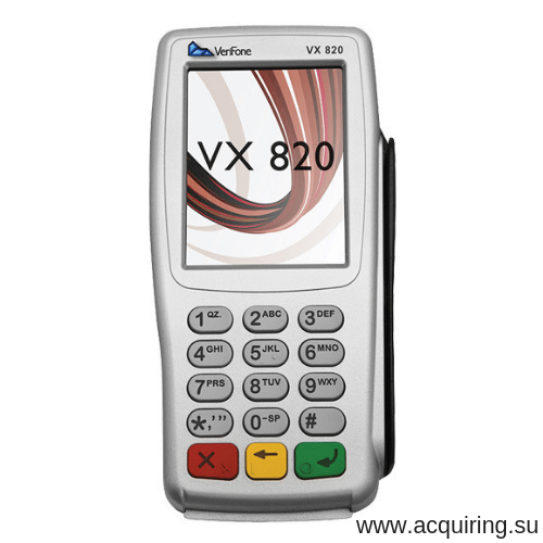 Банковский платежный терминал - пин пад Verifone VX820 под проект Прими Карту в Стерлитамаке